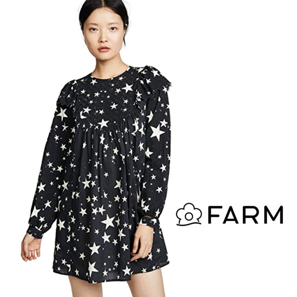 FARM Rio, Stardust Mini Dress
